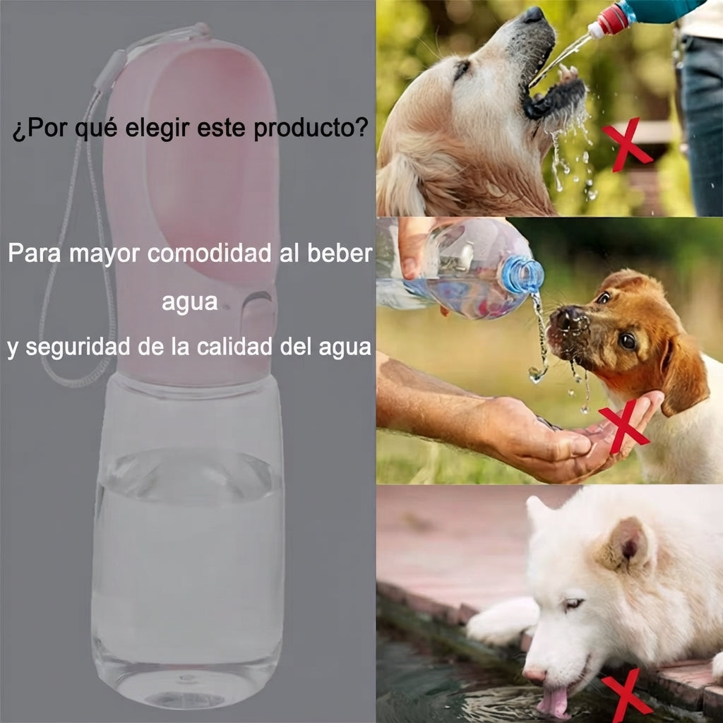 Dog Water Bottle For Pet Dogs Cats Water Feeder Bowls Outdoor Travel Leakproof Puppy Drinking Container Pug Chihuahua Labrador